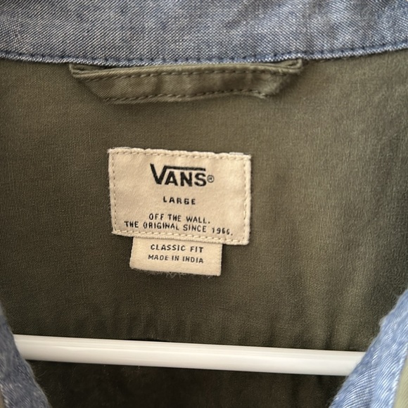 Vans men’s jacket military green size large. - Picture 2 of 4